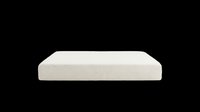 Cream rectangular platform or podium isolated on transparent background, ready for product display, mockups, t-shirt designs, and print-on-demand applications.