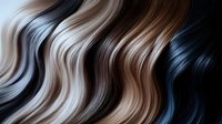 Flowing abstract waves in black, white, and brown tones create dynamic curved lines and smooth gradients against dark background, suitable for luxury brand designs.