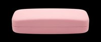 Soft pink rounded rectangular storage box or eyeglass case isolated on transparent background, ready for t-shirt design, clipart, stickers, and print-on-demand products.