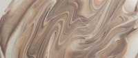 Flowing marbled texture in warm beige and brown tones creates organic swirled patterns for modern design projects and artistic backgrounds.