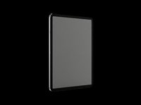 Tablet computer with blank screen isolated on transparent background, ready for mockup, clipart, t-shirt design, stickers, and print on demand use.
