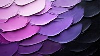 Textured gradient pattern of overlapping brush strokes in pink, purple and black shades creates dynamic abstract background with dimensional paint effect.