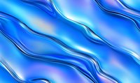 Abstract blue liquid waves with metallic shine creating flowing dynamic pattern for modern digital backgrounds and creative projects.