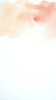 Soft watercolor wash in warm peach and coral tones with organic flowing shapes on white background for creative projects and artistic designs.