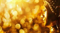 Young woman with flowing hair in warm golden sunlight with dreamy bokeh lights creating magical atmosphere for lifestyle and beauty concepts.