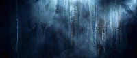 Dark blue grunge texture with weathered paint peeling and scratches creating moody atmospheric background for creative projects and design work.
