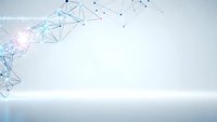 Abstract network connections with geometric lines and nodes on clean white background for technology presentations and digital concepts.