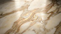 Elegant beige marble surface with golden brown veining patterns creating luxurious natural stone texture for interior design and architectural applications.