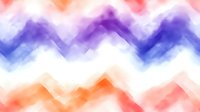 Soft watercolor chevron pattern in purple, blue, and coral tones with white space creating a dreamy, abstract background for graphic design projects.
