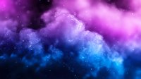 Cosmic nebula with vibrant purple and blue colors swirling through starry space, creating dreamy atmospheric effects for astronomy and fantasy backgrounds.