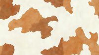 Abstract organic watercolor pattern in warm terracotta and cream tones creating flowing natural shapes for modern interior design and artistic projects.