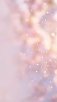 Soft pastel pink and purple bokeh background with golden light particles and dreamy blur effect for romantic designs and feminine projects.