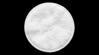 White fluffy circle isolated on transparent background, ready for design use on t-shirts, clipart, stickers, print-on-demand products, and sublimation projects.