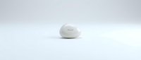 White wireless earbud on isolated background, ready for product design, marketing materials, tech packaging, and e-commerce applications.
