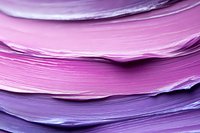 Abstract layered composition with vibrant pink and purple brush strokes creating dynamic waves and textures, suitable for modern interior design and creative projects.