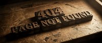 404 error message displayed as wooden block letters on rustic wooden surface, symbolizing page not found for web design and digital communication projects.