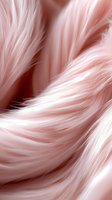 Soft pink feathery texture with flowing curves and gentle movement creates an ethereal abstract background pattern suitable for luxury beauty and fashion designs.