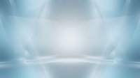 Futuristic symmetrical corridor with glowing light rays and geometric shapes, suitable for tech backgrounds, presentations, and digital design projects.