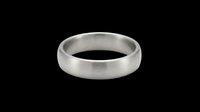 Silver metal band ring isolated on transparent background, ready for jewelry design, stickers, print on demand, T-shirts, and clipart use.