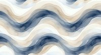 Watercolor wave pattern in blue and beige tones creates flowing organic design for wallpaper, fabric and home decor projects.