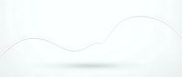 Minimalist abstract white curved lines creating flowing organic shapes on clean light background for modern design projects.