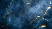 Luxury dark blue marble texture with golden veins and cracks creating elegant natural stone pattern for premium interior design and sophisticated backgrounds.