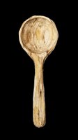 Watercolor wooden spoon isolated on transparent background, ready for kitchen-themed clipart, stickers, t-shirt design, print on demand, and sublimation projects.