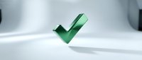 Green checkmark symbol on white background, isolated and ready for web design, applications, user interface elements, approval concepts, and success indicators.