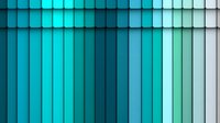 Abstract geometric pattern with gradient turquoise and gray vertical stripes creating modern minimalist design. Seamless background for digital and print projects.