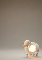 Cute white sheep with golden horns standing against neutral beige background, suitable for children's illustrations, greeting cards, nursery decor, and educational materials.