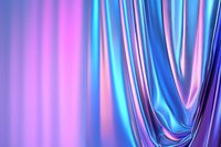 Smooth flowing fabric in vibrant neon blue and pink creates abstract waves and folds with soft gradient lighting effects, suitable for luxury fashion backgrounds.