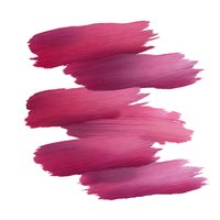 Pink and magenta watercolor brush strokes on white background, artistic paint texture with gradient effect for creative design projects and digital art.