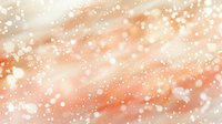 Soft peachy and cream gradient background with flowing bokeh lights and floating particles, suitable for elegant designs and promotional materials.