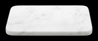 Marble cutting board isolated on transparent background, ready for t-shirt design, clipart, stickers, sublimation and print-on-demand products.