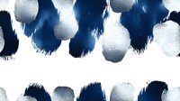 Navy and silver brushstrokes with textured glitter accents on white background. Isolated design element suitable for wallpaper, textiles, and graphic projects.