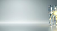 Overturned glass jar with warm light spilling out onto neutral surface, symbolizing ideas, creativity, and inspiration for design and marketing projects.