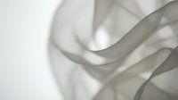 Soft flowing fabric waves creating abstract layers of translucent material with gentle shadows and highlights, suitable for backgrounds, textile design, and contemporary visual projects.
