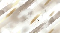 Elegant diagonal brushstrokes in gold, beige and gray create modern abstract background with watercolor texture and metallic accents for luxury design projects.