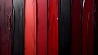 Abstract red and black vertical paint strokes creating dynamic textured background for modern art projects and creative designs.