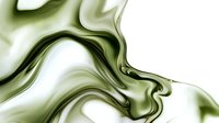Flowing abstract olive green and white liquid marble effect creates dynamic swirling pattern with smooth curves and organic movement. Seamless design for luxury backgrounds.