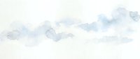 Soft watercolor clouds in pale blue and gray tones creating dreamy sky background for artistic projects and design work.