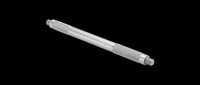 Metallic threaded rod with knurled grip, isolated on transparent background, ready for T-shirt design, clipart, stickers, print on demand, and sublimation use.