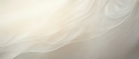 Elegant flowing white silk fabric with soft curves and gentle waves creating luxurious textile background for wedding invitations and premium design projects.