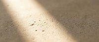 Golden sunlight streaming across textured sand surface with scattered granules creating natural patterns and warm shadows for backgrounds.