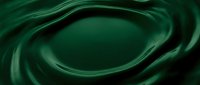 Abstract green liquid swirl with glossy texture creates elegant flowing motion against dark background, suitable for modern design, backgrounds, and creative projects.