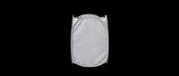 Collapsible laundry hamper with handles isolated on transparent background, ready for t-shirt designs, clipart, stickers, and print-on-demand products.