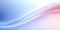 Soft flowing curves in pastel blue and pink create gentle abstract waves against white background, suitable for modern business presentations and website headers.