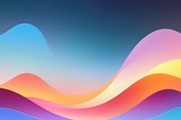 Abstract colorful wavy background with smooth gradient transitions perfect for modern presentations, web design, and digital marketing materials. Fluid shapes create dynamic motion effect.