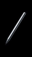 Sleek metallic stylus pen isolated on transparent background, ready for digital design, t-shirt graphics, clipart, stickers, and print-on-demand products.