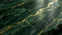 Dark green marble surface with gold veining, luxury texture for interior design, architecture, and premium product backgrounds.